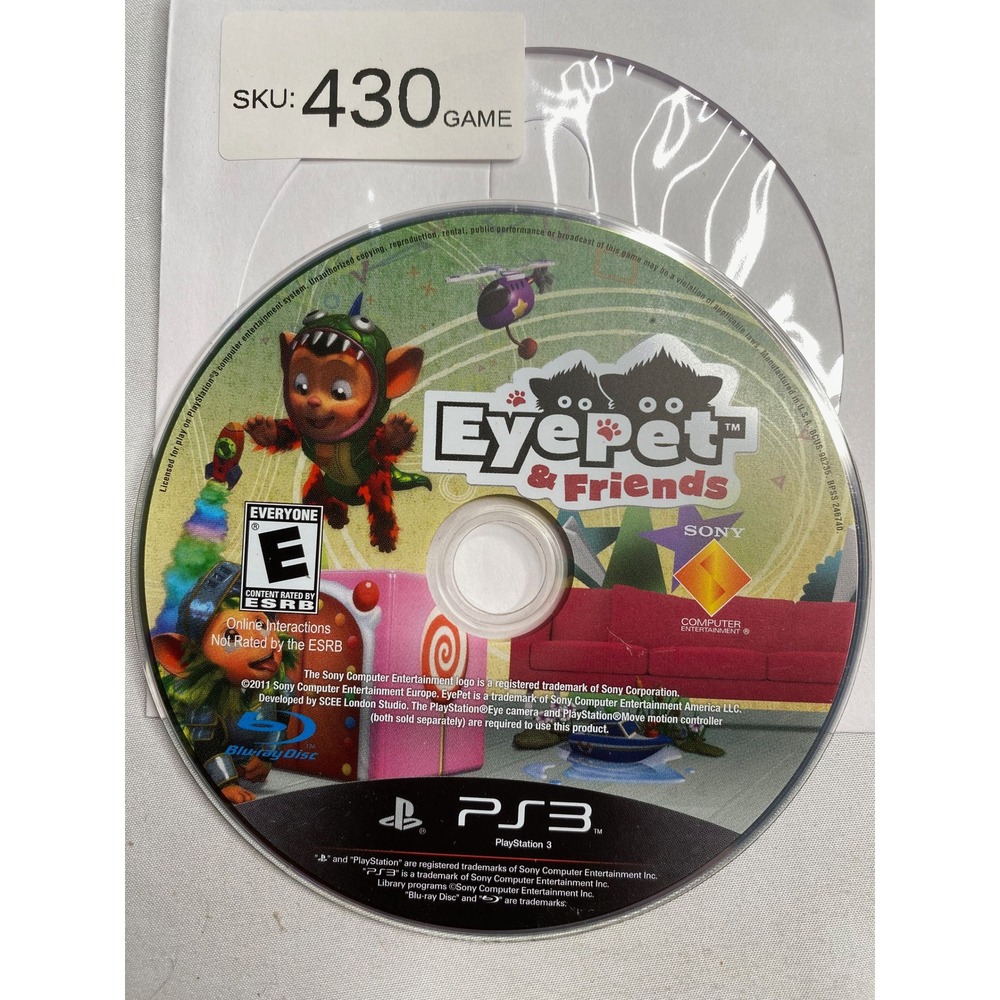 EyePet & Friends Sony PlayStation 3